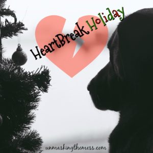 HeartBreak Holiday. Series about lonely hearts this Christmas. For many there is pain, grief, loss of loved ones. Memories, thoughts, and remembrance can make life hard during this time.