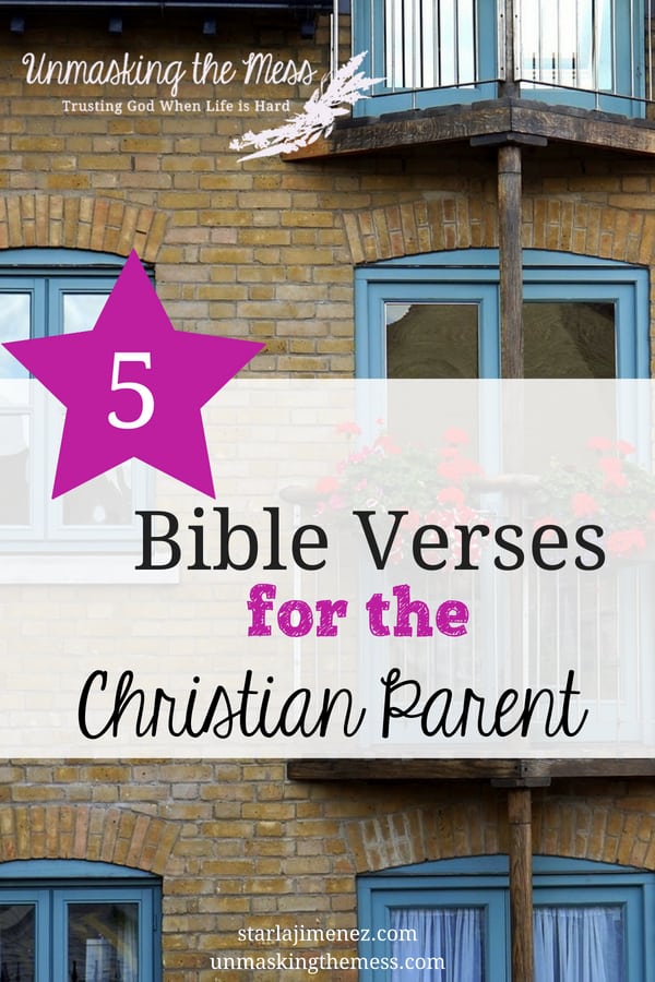 5 Bible Verses for the Christian Parent.Parenting isn’t easy. We are work-in-progress as parents and so is our child. We need God for both seasons. Here are 5 Bible verses about parenting. #families #scriptures #Jesus #God #truths