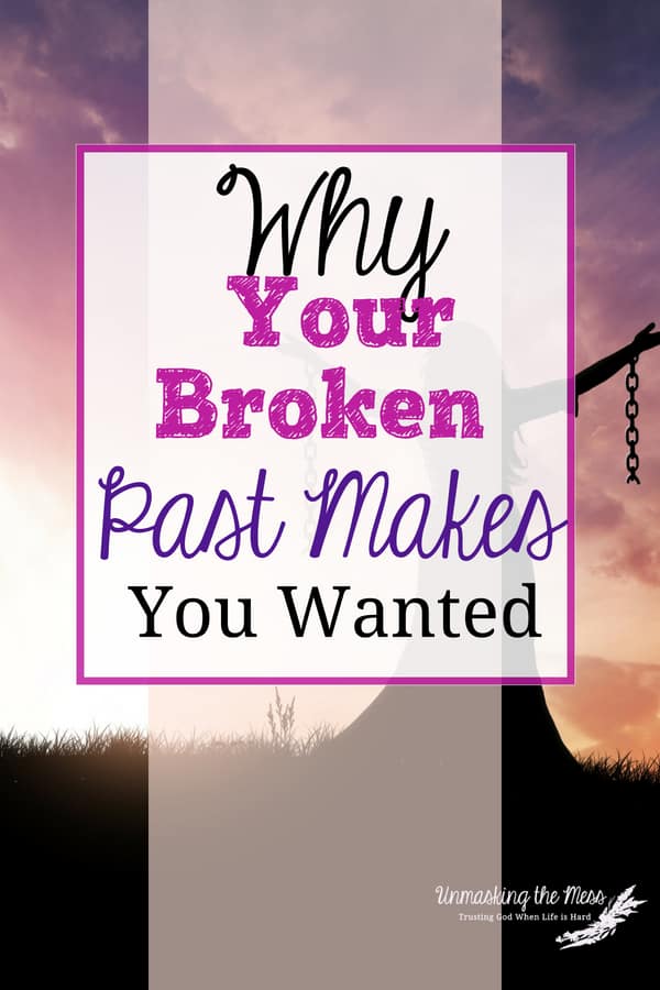 Why Your Broken Past Makes You Wanted.Here’s what I’ve come to realize, your past does not define your future. Forgetting your past is vital to marching ahead in faith! #broken #worthy #loved #purpose #wanted