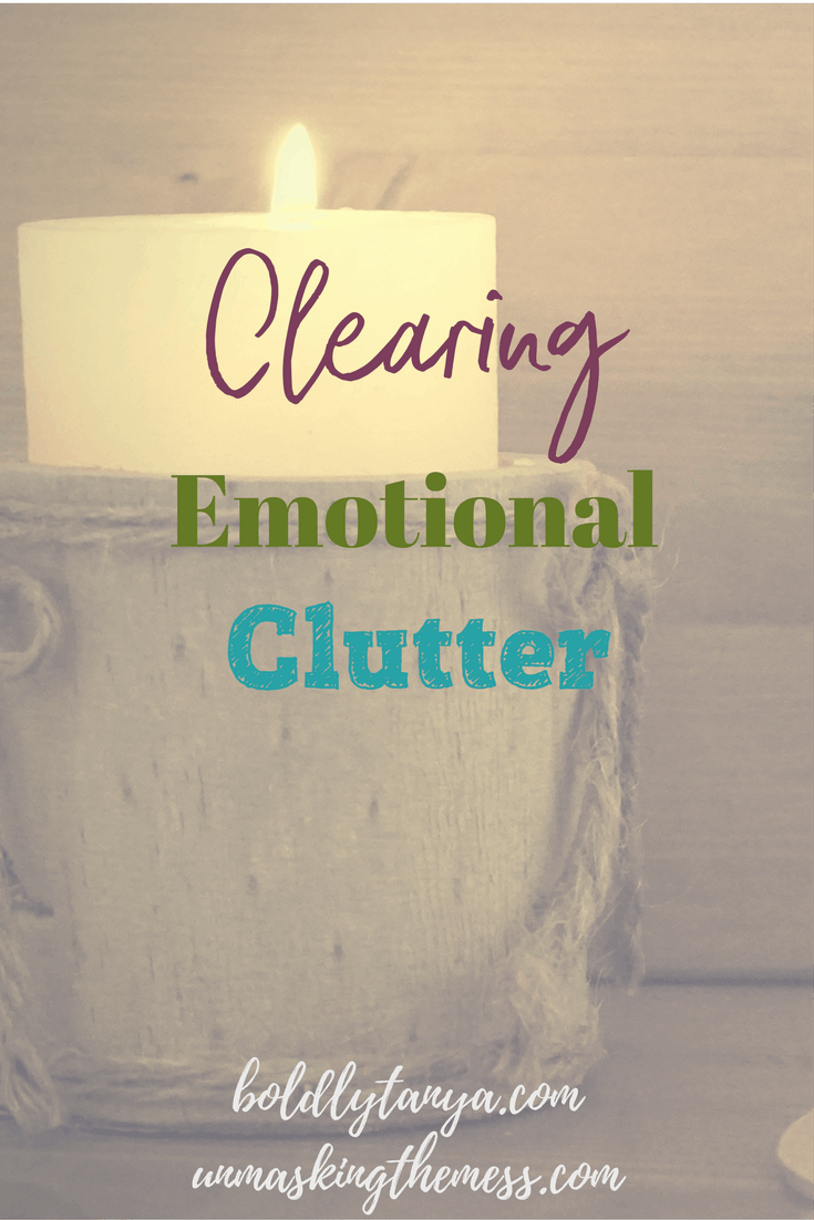 Clearing Emotional Clutter. Do you keep your feelings to yourself? David told God how he felt and God listened. When we're truthful to God, we grow in faith. Tips, advice and Bible verses to clear your emotional clutter.