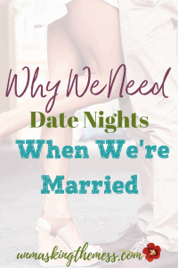 Why We Need Date Nights When We're Married. When we get married and then add kids and responsibilities, we have the tendency to put date nights on hold or forget them. Date Nights= Happy Couples #dates #ideas #advice #tips #long-term