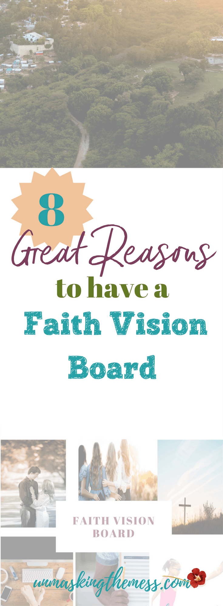 8 Great Reasons to have a Faith Vision Board. I get so caught up in what I see and then I assimilate it into the truth of what my eyes tell me. I’m suffering from tunnel vision most days, and I succumb to a wrong perspective.