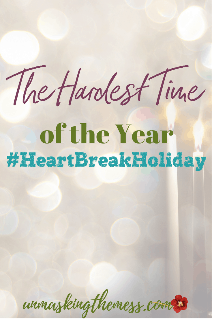 The Hardest Time of the Year #HeartBreakHoliday. HeartBreak Holiday. Series about lonely hearts this Christmas. For many there is pain, grief, loss of loved ones. Memories, thoughts, and remembrance can make life hard during this time.