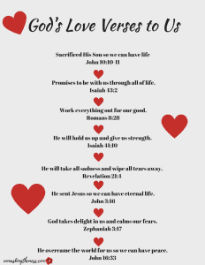 Want to Feel the Love of God More Intensely. Our greatest human need is to be loved and nurtured. When we begin life without it, our later life is impacted. The love of God is constant! #scripture #verses #spiritualinspiration #lesson #loveofGod