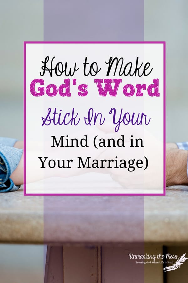 How to Make God's Words Stick Bible Verses about Marriage. Do you feel like your time with God is rushed and you can't remember what you read? Writing out Bible verses about Marriage can help make them both stick! #writingplan #scripture #love #encouragement #marriage
