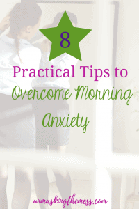 8 Practical Tips to Overcome Morning Anxiety. Morning anxiety is a common phenomenon in anxiety sufferers. It's anxious feeling upon waking or within a few hours after waking. #morninganxiety #anxiety #anxietyrelief #overcominganxiety