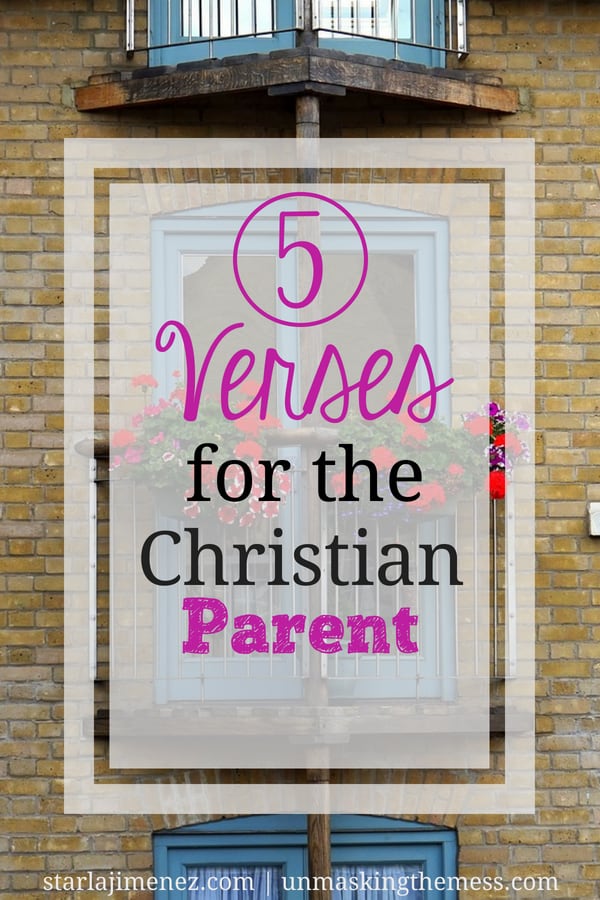 5 Bible Verses for the Christian Parent.Parenting isn’t easy. We are work-in-progress as parents and so is our child. We need God for both seasons. Here are 5 Bible verses about parenting. #families #scriptures #Jesus #God #truths