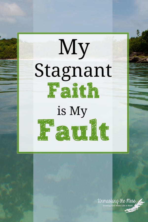 How to Change a Stagnant Faith into an Active Faith. Our faith isn't an active faith and the reason is within ourselves. God is leading us but so often we want more vivid signs and clues. Maybe we need to break some habits to hear Him more clearly. #Christianfaith #faith #God #faithinGod