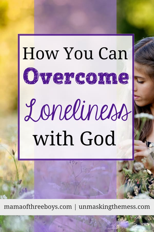 How You Can Overcome Loneliness with God. Do you feel lonely? We might feel alone and yet be surrounded by others. Knowing that God is always with us can comfort us and help overcome loneliness. #overcoming #loneliness #coping #God #howtodeal